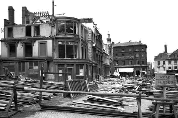 May 1938. Demolition of municipal buildings 