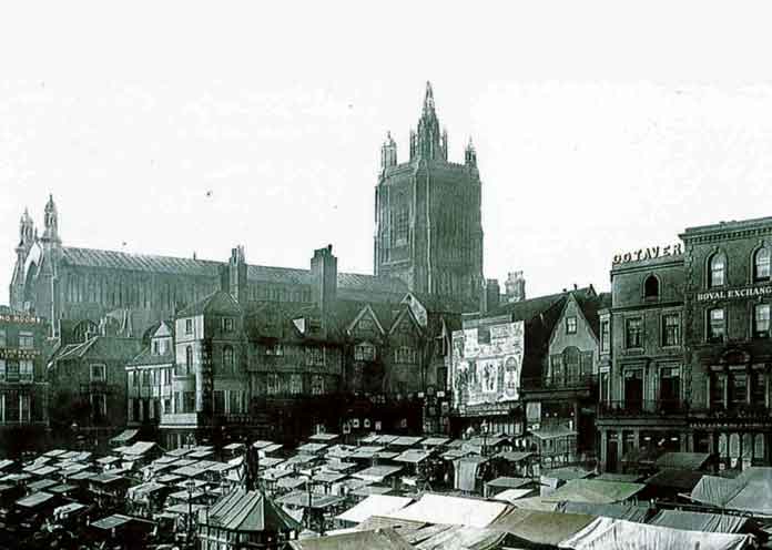 Norwich Market Place 1891