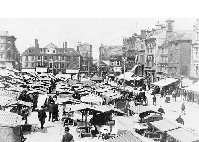 Norwich Market 1890