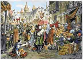 medieval scene