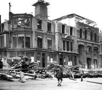 Royal Exchange demolished