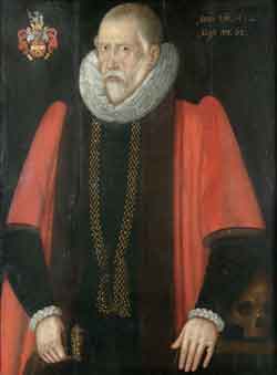 Portrait of John Pettus in Mayoral robes