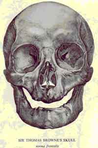 Thomas Browne skull