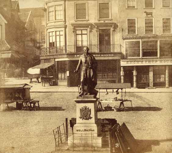 Wellington Statue, Norwich Market Place