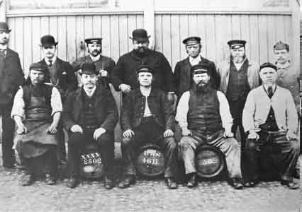 Steward & Patteson workers c1900